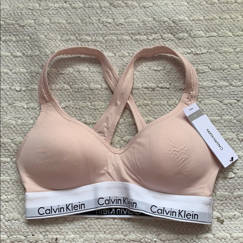 calvin klein cotton lift bralette